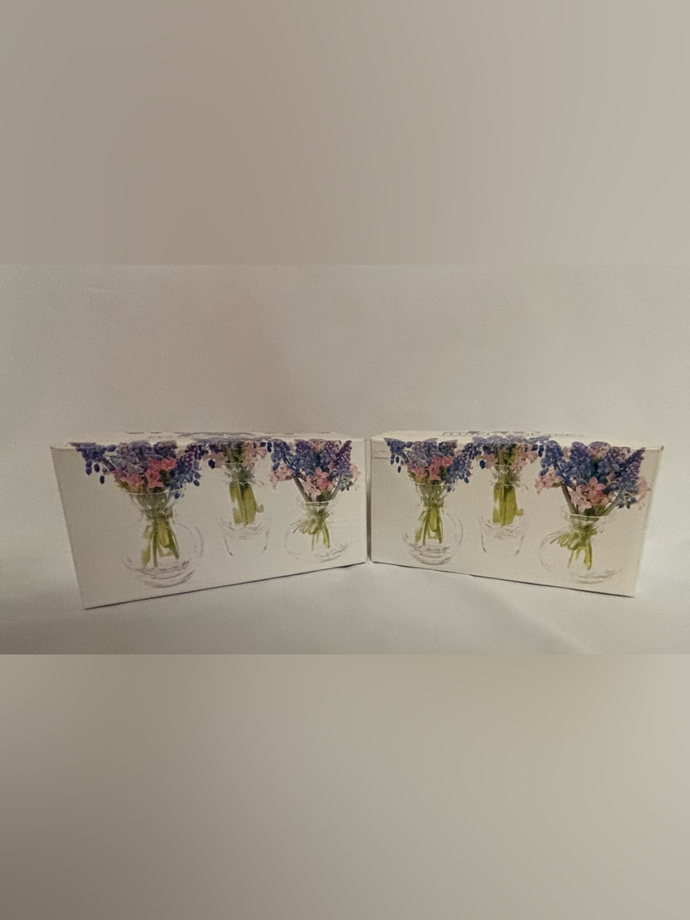 Two’s Company Fluted Bud Vase Trio Lot Of 2 NWT - Picture 13 of 13
